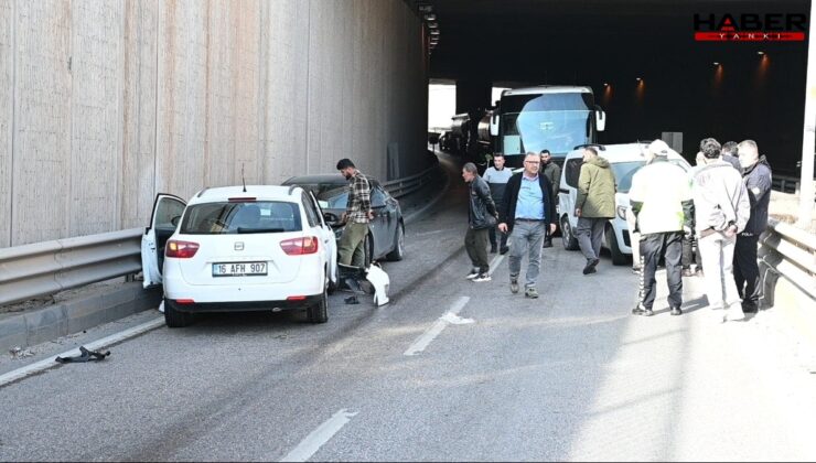 Kırıkkale'de zincirleme kaza: 4 yaralı