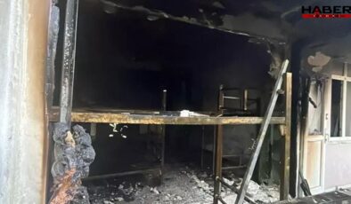 Kocaeli'de işçilerin kaldığı binada çıkan yangın söndürüldü