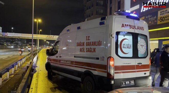 Küçükçekmece’de zincirleme trafik kazası