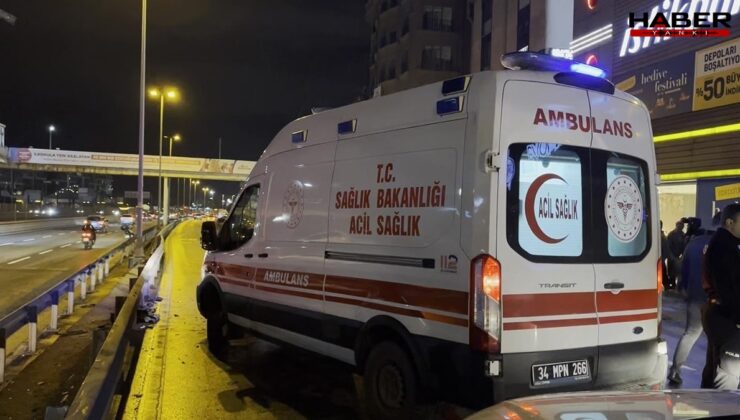 Küçükçekmece’de zincirleme trafik kazası