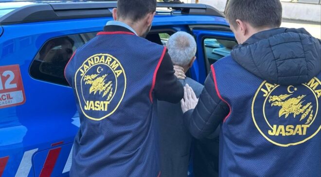 Ordu'da jandarma operasyonlarında 64 tutuklama