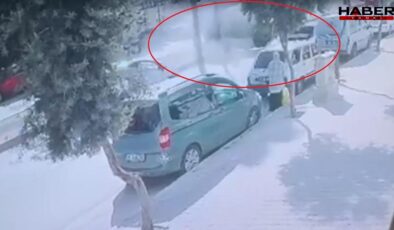 Otomobil, başka araca çarparak taklalar attı