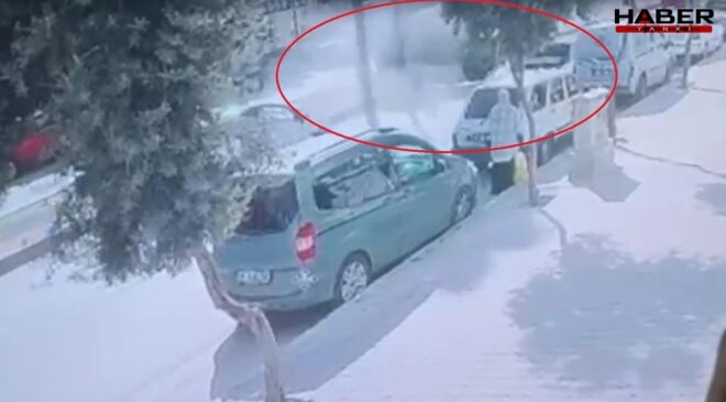 Otomobil, başka araca çarparak taklalar attı