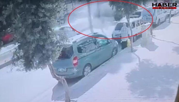 Otomobil, başka araca çarparak taklalar attı