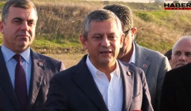 Özgür Özel Silivri'de açıklama yapıyor