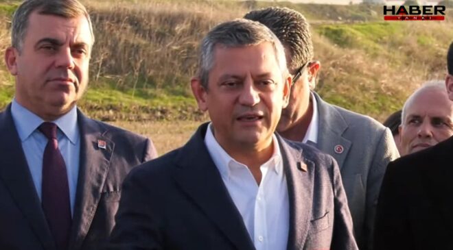 Özgür Özel Silivri'de açıklama yapıyor