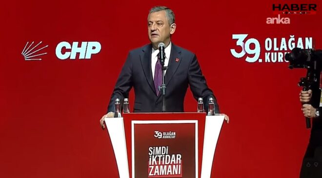 Özgür Özel'in bu sözleri sonrası alkış tufanı koptu