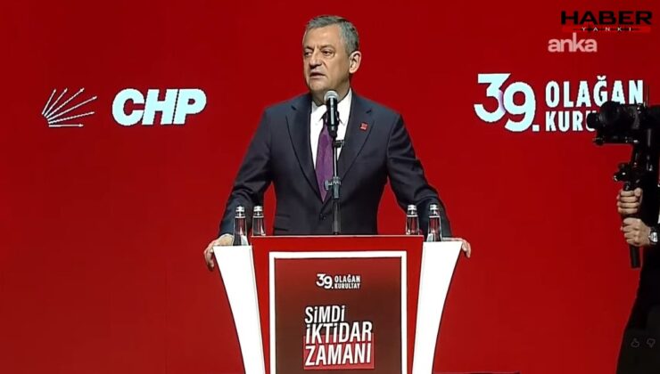 Özgür Özel'in bu sözleri sonrası alkış tufanı koptu