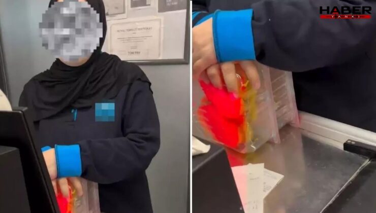 Pes dedirten olay! Kameraya alındığını farkedince hemen kaçtı