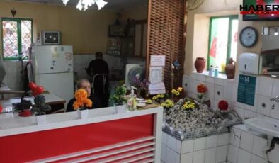 Pideciye türbe muamelesi yaptılar! Dükkanın ortasında isimsiz mezar merak uyandırdı