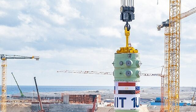 Rusya ve Mısır liderleri törene video konferansla katıldı