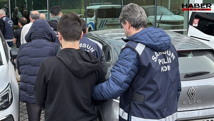 Samsun’da FETÖ operasyonu: 5 kişi adliyeye sevk edildi