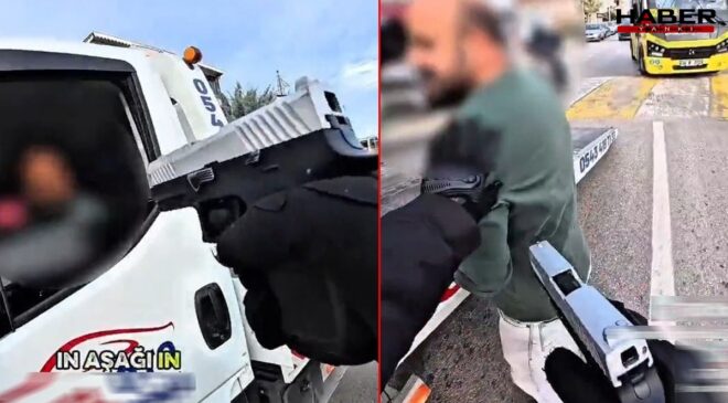 Silah zoruyla motosiklet indirme senaryosu pahalıya patladı: 4 gözaltı