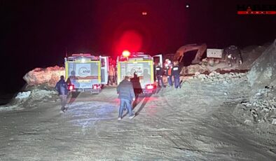 Sivas'ta maden ocağında göçük