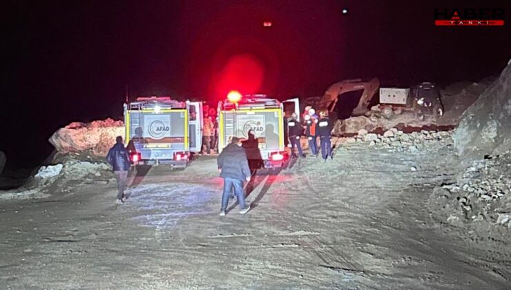 Sivas'ta maden ocağında göçük