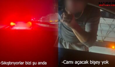 Trafikte otomobilin camını yumruklayan sürücüye ev hapsi