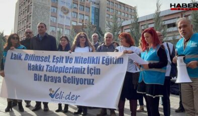 Veli-Der’den çocukların eğitim hakkı için birlikte mücadele çağrısı