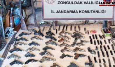Zonguldak’ta silah kaçakçılığı operasyonunda 2 tutuklama