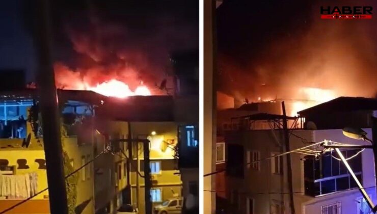 3 katlı binada yangın! Bitişiğindeki 4 katlı binaya sıçradı