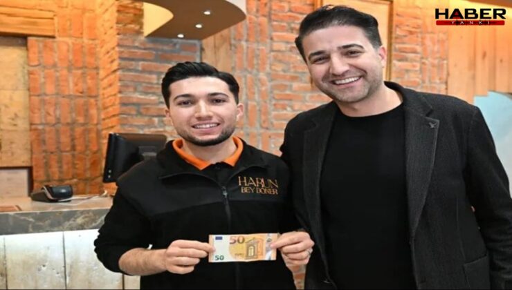 50 Euro bahşiş veren turist ertesi gün geri istedi