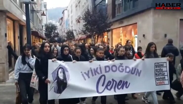 6 yıl önce öldürülen Ceren Özdemir Ordu'da anıldı