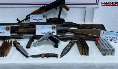 Afşin’de silah kaçakçılığı operasyonu: 1 tutuklama