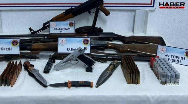 Afşin’de silah kaçakçılığı operasyonu: 1 tutuklama