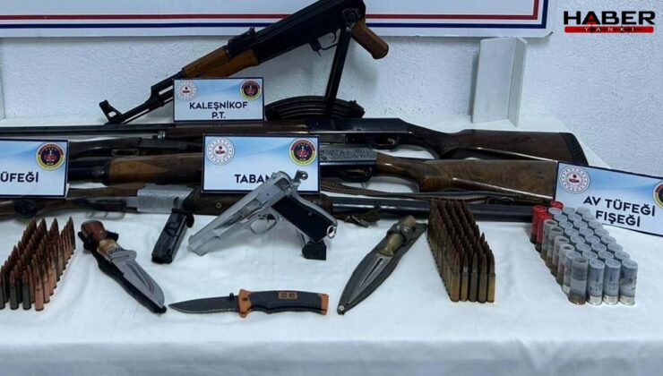 Afşin’de silah kaçakçılığı operasyonu: 1 tutuklama