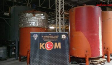 Afyonkarahisar’da kaçak akaryakıt operasyonu: 20 ton ele geçirildi