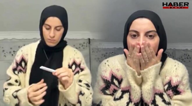 Ailesine yapacağı şaka gerçek oldu! Genç kadından hamilelik tepkisi