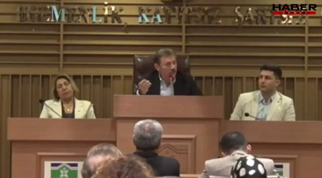 AKP'li başkandan kürsüde seviyesiz sözler: 'Seni evlendireyim de rahatla'