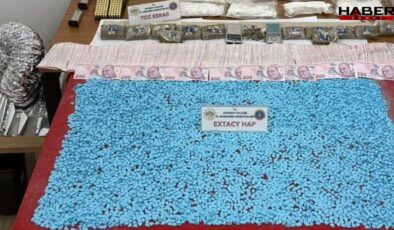 Aksaray’da uyuşturucu operasyonu: 2 tutuklama, 304 bin lira ele geçirildi