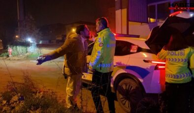 Alkollü çıkan sürücü, direnen ise arkadaşı çıktı!