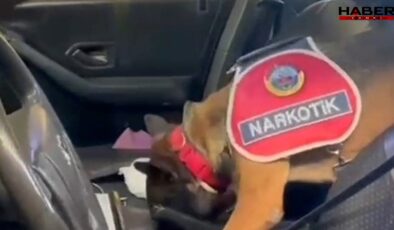 Antalya Serik’te otomobilin şaftına gizlenen 17 kilo metamfetamin ele geçirildi