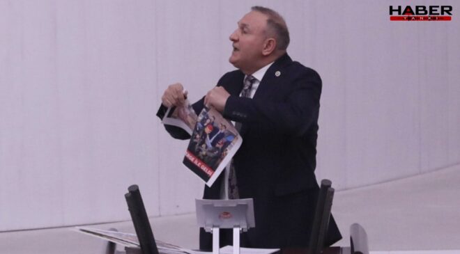 Apo’ya ‘şerefsiz’ deyip Barzani fotoğrafını yırttı