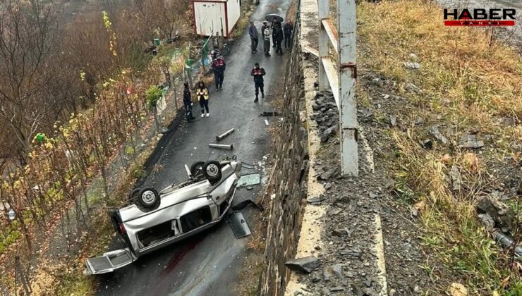 Artvin’de araç alt yola uçtu: 3 kişi hayatını kaybetti