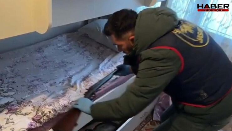 Aydın’da silah ve uyuşturucu operasyonu