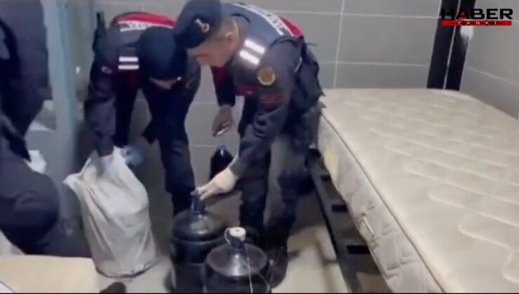 Aydın'da tonlarca sahte şarap yakalandı