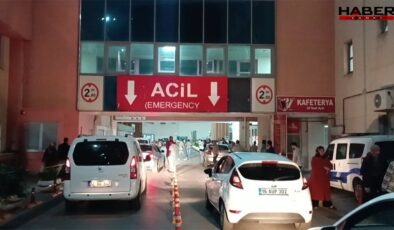 Babasını öldürdü, kendini eve kilitledi