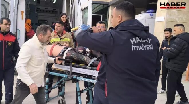 Balık avına çıktığı zıpkınla kendini yaraladı