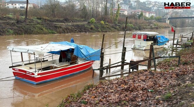 Bartın Irmağı’nın seviyesi 2 metre yükseldi