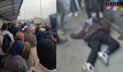 Baygınlık geçiren 14 yaşındaki kıza metrobüs çarptı