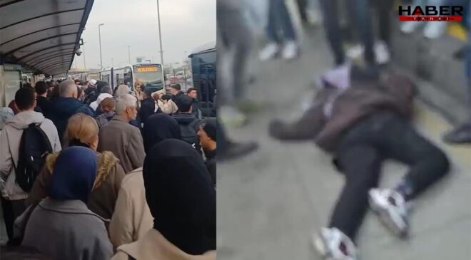 Baygınlık geçiren 14 yaşındaki kıza metrobüs çarptı