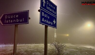 Bolu Dağı beyaza büründü