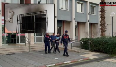 Boşanma aşamasındaki eşinin evini kundaklamaya çalışan kişi yakalandı