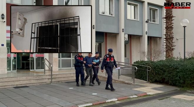 Boşanma aşamasındaki eşinin evini kundaklamaya çalışan kişi yakalandı