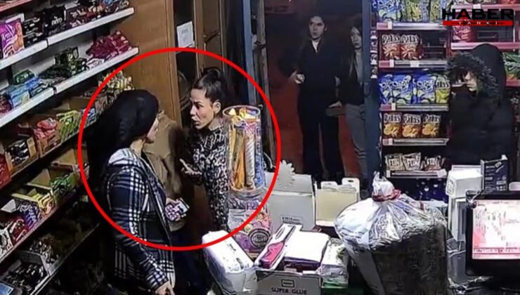 Boşanmak istemeyen gelin market basıp kaynanasını dövdü