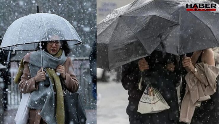 Bu hafta hava nasıl olacak? İşte sağanak ve karın beklendiği iller…