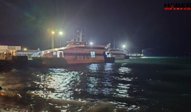 BUDO seferlerine fırtına engeli