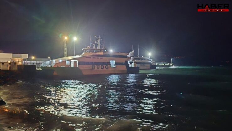 BUDO seferlerine fırtına engeli